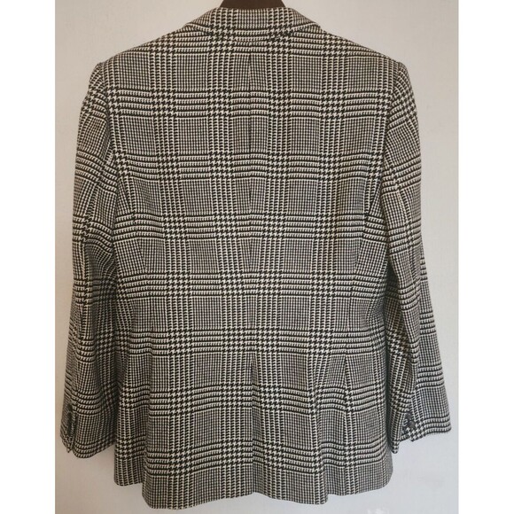 Lauren Ralph Lauren WMN 12 Herringbone Blazer Jacket Wool, Cashmere & Silk Blend - Picture 8 of 13